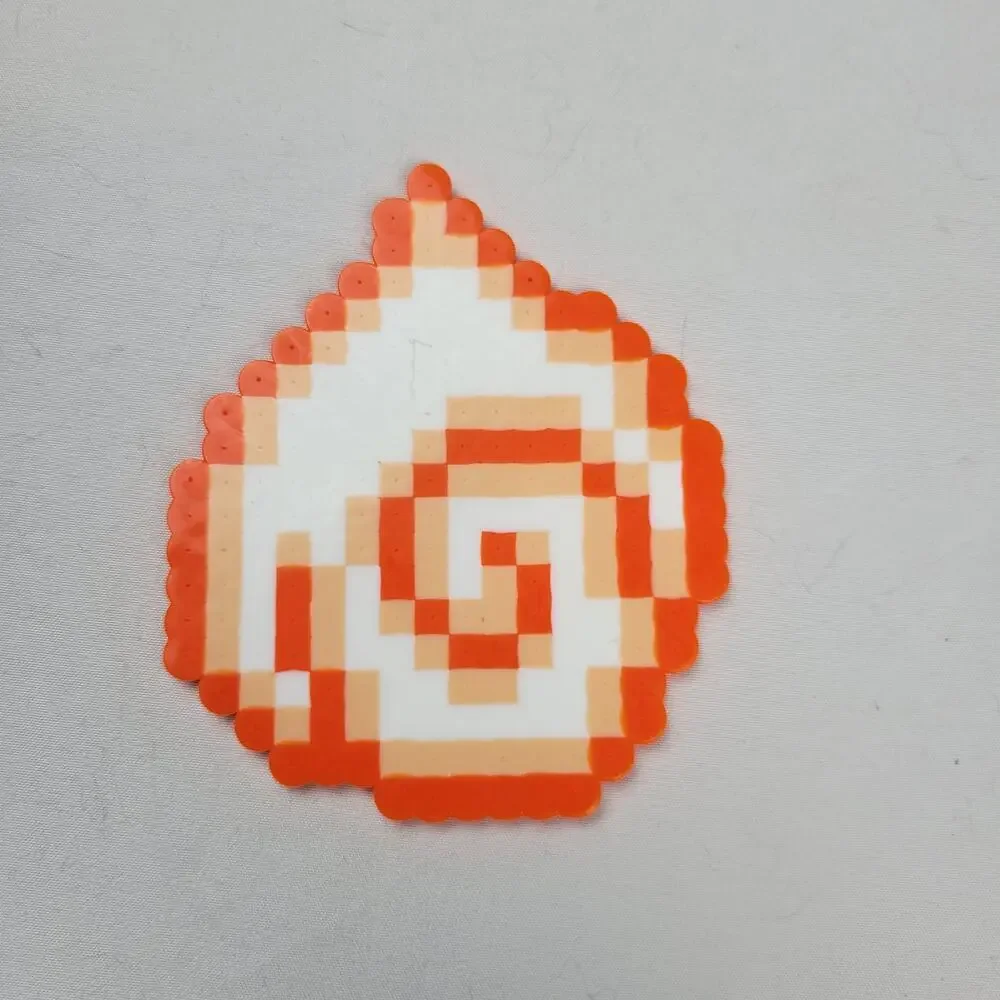 Flight Rising Fire Flight Perler Bead Pixel Art